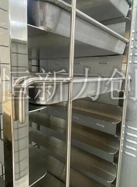 可定制不锈钢商用西餐厅面包店厨房工程饼架车饼盘车面点间设备
