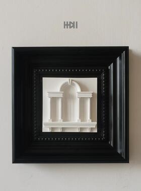 一一|加奢水饰泥混凝土立体浮MVE雕雕塑装画《窗轻》1