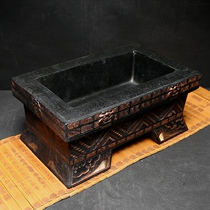 Bronzes ink Old objects Wenfang Four Treasure Emblem Ink Anhui Old Ink Ink Block Ink smoked ink