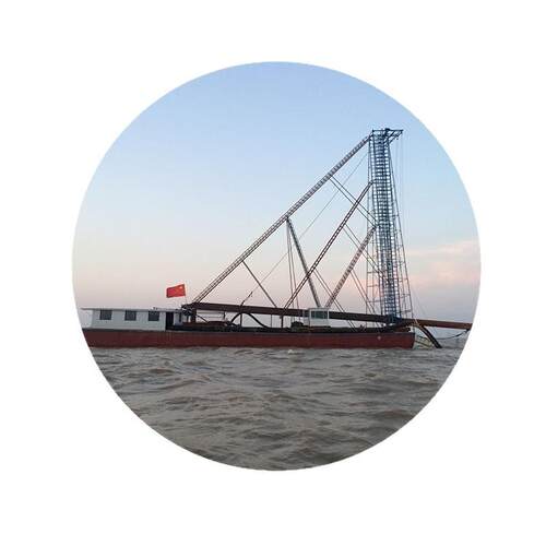 钻吸船大型抽沙船设备22寸钻吸式挖泥船 淤泥清理设备抽沙清淤船 - 图3