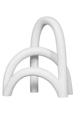 拱形简约现代轻奢创意树脂摆件样板房售楼处软装家居饰品抽象装饰