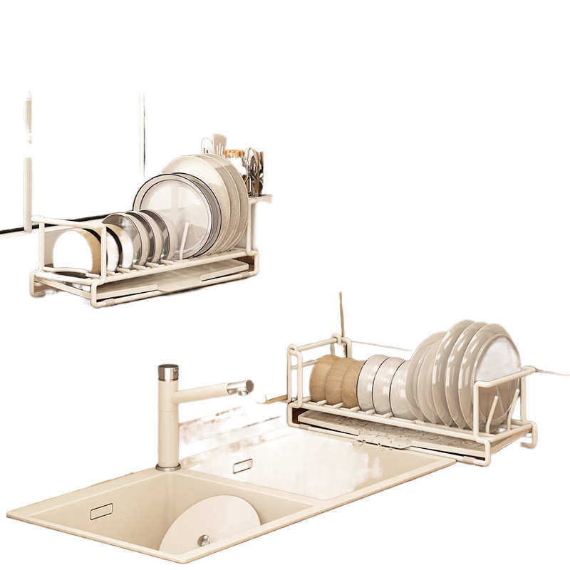 厨房沥水碗碟架水槽上方小尺寸单层碗架小型橱柜内碗筷碗盘收纳架,淘宝优惠券,粉丝福利购,淘宝优惠卷