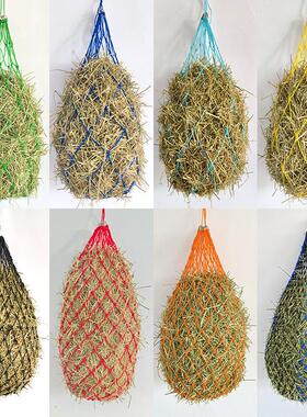 干草袋 马草袋 小孔径干草网 马术用品慢速喂食袋干草网兜 马草网