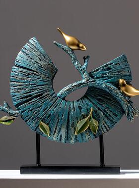 新中式禅意摆设家居电视柜装饰品创意客厅玄关摆设乔迁新居送礼品