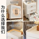 Drawer storage cabinet Household storage cabinet Multi-layer living room wall thickened chest of cabinets head movable storage cabinet