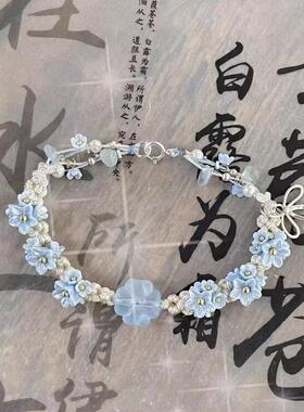 多巴胺四叶草繁花手链送朋友闺蜜生日礼物串珠手绳送女友生日礼物
