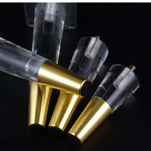 现代橱柜水晶五金家具桌腿沙发腿风格亚克力脚脚家具透明 - 图0