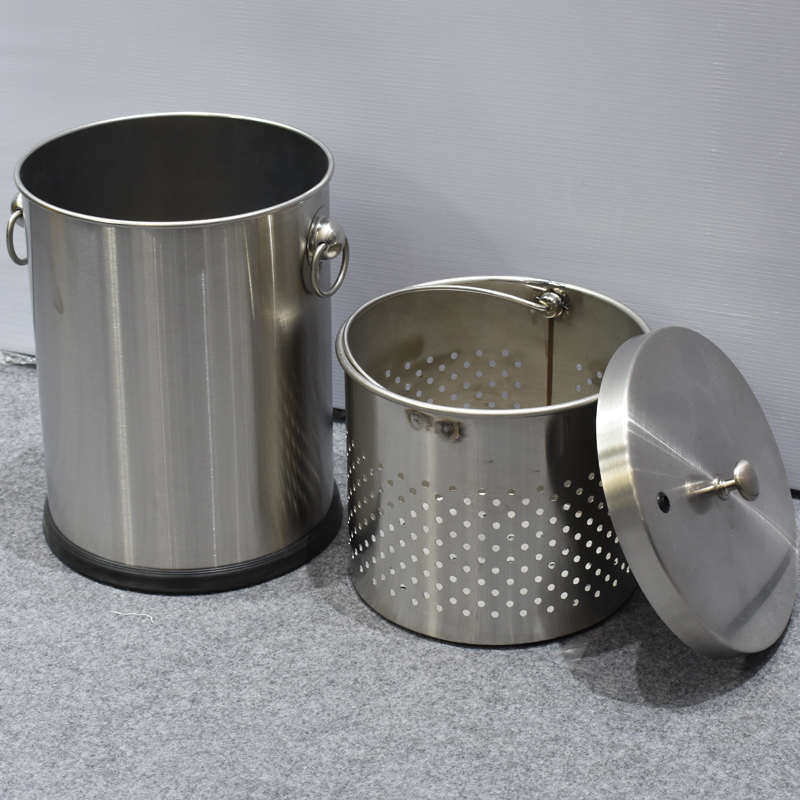 RKT4优质不锈钢茶渣桶茶叶过滤排水茶水桶喝茶房办公室废水收集桶,淘宝优惠券,粉丝福利购,淘宝优惠卷