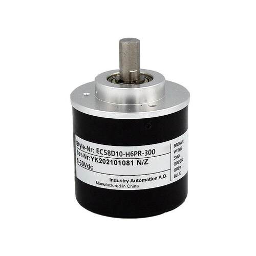 A050*宜科型旋转编码器EC58D10-H6PR-300 1024 360 1000质保 - 图0