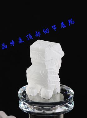 新中式水晶华表柱 家居中华柱摆件开业庆典 办公室书房装饰工艺品