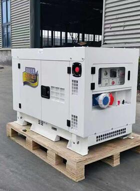 10KW双缸电启动柴油发电机 箱体式大泽动力 TOF14000ET常用电源