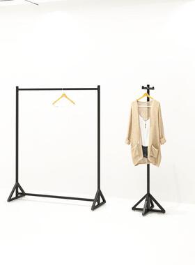 Clothing store display rack floor hangers for men and women