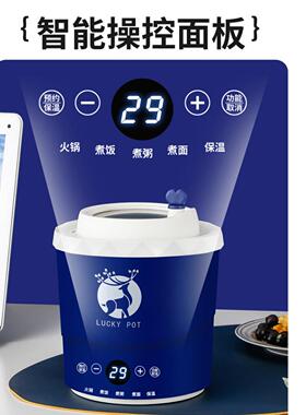 泡面电煮杯泡面迷你煮面杯泡面碗自动加热宿舍小功率快煮锅一人