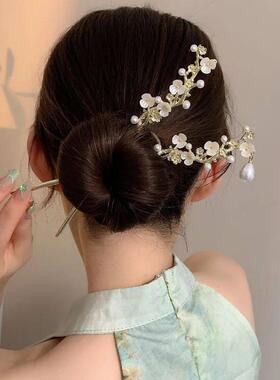 Retro Chinese Style Tassel Hair Clip For Women Hair Stick