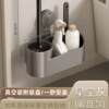 Suction cup toilet brush wall-mounted bathroom home no dead corner toilet toilet punch-free cleaning brush toilet cleaning artifact