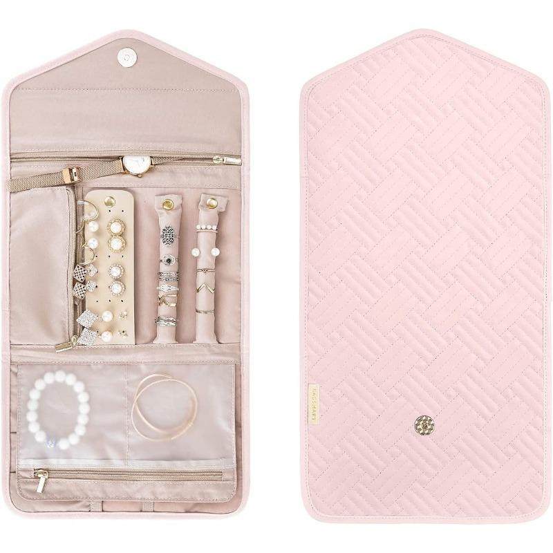 时尚便携首饰包高档项链耳环钉饰手镯戒指布艺随身饰品旅行收纳袋,淘宝优惠券,粉丝福利购,淘宝优惠卷