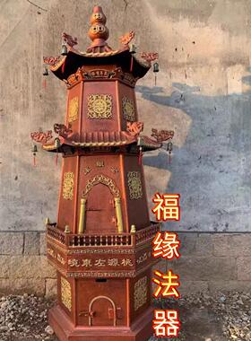 寺庙大型室外经炉圆形铸铁生铁化宝炉特大号香炉祠堂宗祠