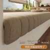 Linen waterproof and anti-fouling bay window mat window sill mat new Chinese style Zen master bedroom removable and washable balcony universal and simple for all seasons