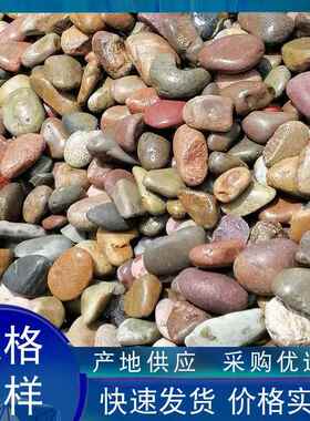 地五彩els004雨花石石景鹅卵石铺石黑色白色造厂家庭院花园装饰鹅