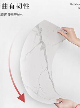 瓷砖贴纸遮丑补洞墙面装饰墙板防水3d立体仿大理石铝塑板墙贴自粘
