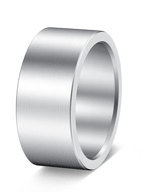 亚马逊饰品mm简约钛钢戒指指环