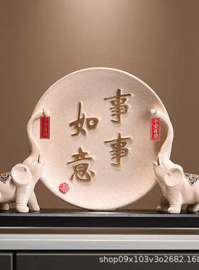 2024年新款创意暖居摆件适合客厅电视柜搬新家结婚新房入宅送礼品