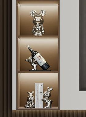 酒柜软装饰品现代简约客厅轻奢电视柜餐边柜摆件乔迁新居工艺礼品