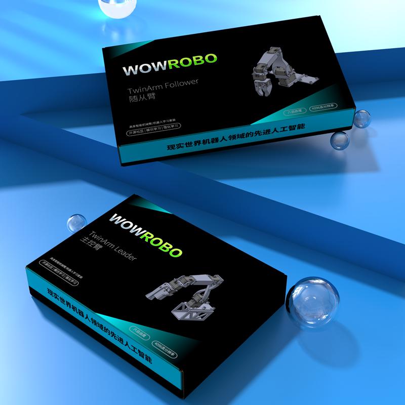 WowRobo具身智能机械双臂/LeRobot Koch升级优化版/Dynamixel舵机 - 图2