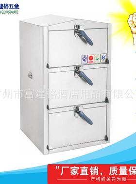 工程加强加厚三门海鲜蒸柜带发生器201不锈钢304饭店蒸饭蒸菜柜