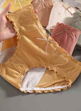 Women's Plus Size Modal Underwear Menstrual Period Pant