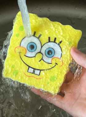 【新家的100个快递】海绵宝宝海绵擦桌面摆件家居饰品