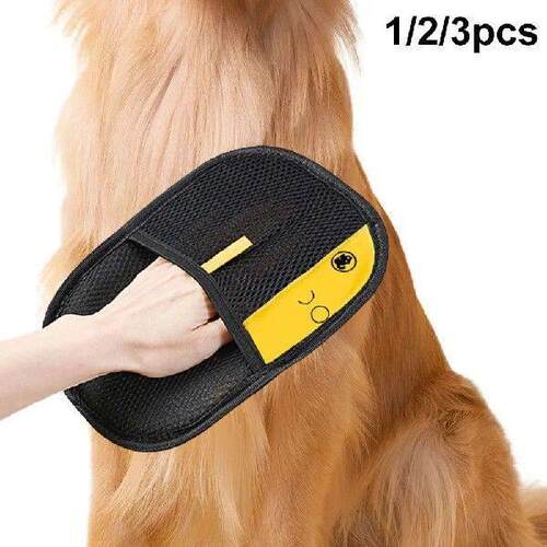 Pet Hair Remover Mitt Hair Remover Brush Deshedding Brush - 图3