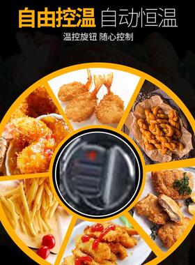 佳斯特同厂炸炉商用419立式摊燃气双缸电筛大容摆量双油炸锅连柜