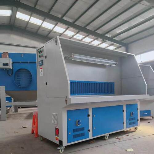 抛光打磨除尘工作台吸尘设备石材木工粉尘集尘规工业脉冲净化设备 - 图1
