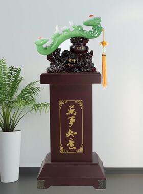 吉祥如意落地家居客厅树脂工艺品公司大厅店铺开业乔迁礼品发财树
