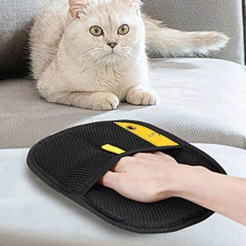 Pet Hair Remover Mitt Hair Remover Brush Deshedding Brush - 图1