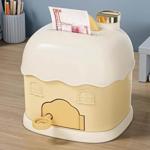 2025 New Model Children's Girl Key Piggy Bank, Can Save and - 图2