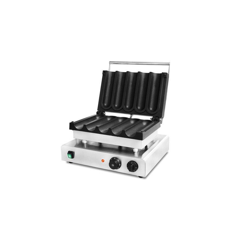 Commercial five-grid electric chicken roll making machine Internet celebrity non-stick pan pancake machine stall stall stainless steel roll pancake machine