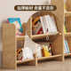 Floor-standing bookshelf Baby toys shelf Multi-layer household wall simple storage picture book shelf Office file shelf