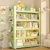 Thickened hole board shelf storage rack multi-layer floor-to-ceiling household balcony storage rack utility room commercial supermarket storage