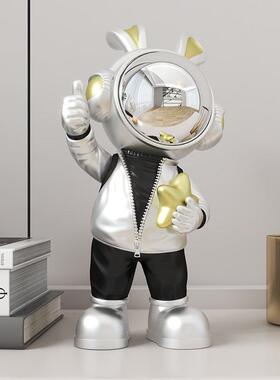 创意宇员摆件北居欧轻奢家客厅办公室航桌SKD5820面书房装太空人