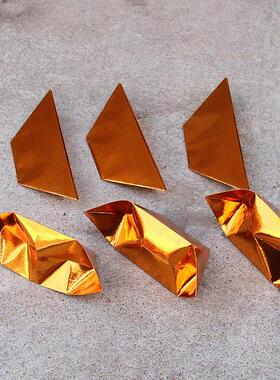 包邮新A号金元宝半成品元宝摺纸节日摆件装饰用品一包1000个