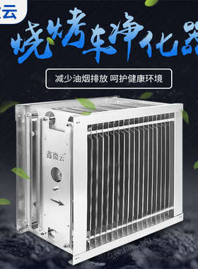 商用无烟烧烤车油烟净化器内芯机心配件高低压一体电厂电场可定做