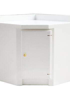 1:12娃娃屋dollhouse迷你家具微场景白色厨房橱柜单品