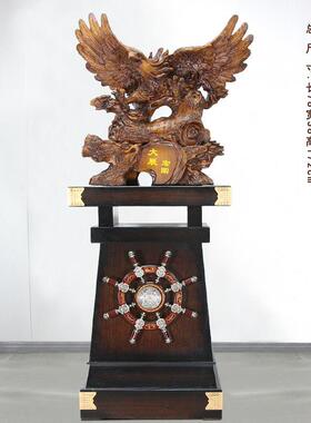 大展宏图老鹰摆件公司开 业礼物乔迁贺礼大堂办公室落地招财装饰