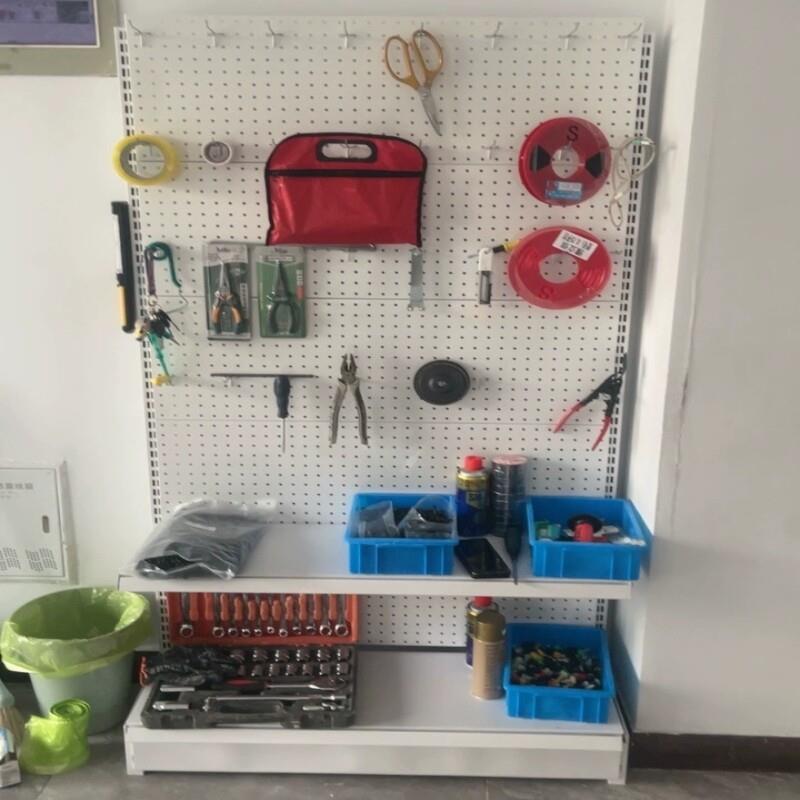 Hole board shelf storage rack multi-layer camping equipment storage outdoor supplies Internet celebrity blogger's same style home rack