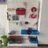 Hole board shelf storage rack multi-layer camping equipment storage outdoor supplies Internet celebrity blogger's same style home rack