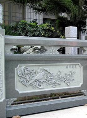 石雕栏杆石材防护栏杆河道栏板 花岗岩围栏楼梯护栏