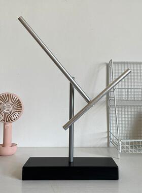 厅永动机不摆件混沌摆TB007牛顿停视创意旋转轻奢客电柜装饰