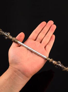 神话如意金箍棒30CM银色齐天大圣金箍棒模型工艺品摆件